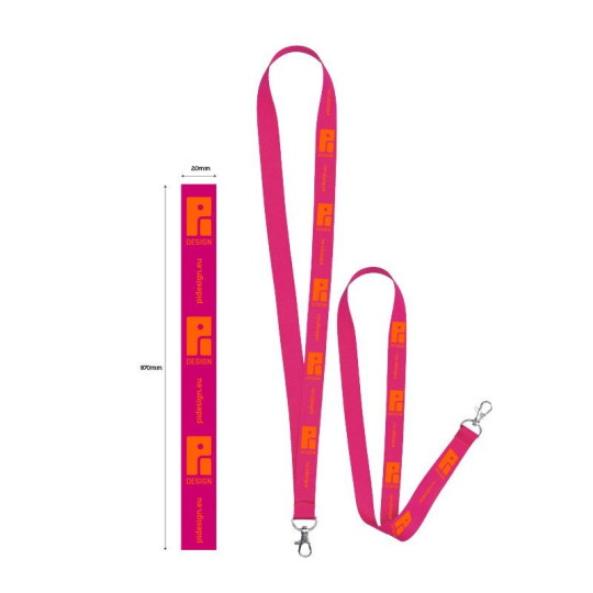 CORDON TOUR DE COU / LANYARD 2X92 CM Personnalisable | BCM Goodies