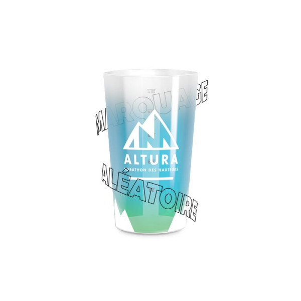 Gobelet plastique réutilisable 30cl personnalisable – Gobelet PP sans BPA IML – BCM Goodies