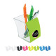Pot à crayons personnalisable 77x80x95mm – Organisateur de bureau avec logo pour entreprises et associations | BCM Goodies