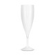 Flûte à Champagne Plastique Réutilisable 14 cl Personnalisable – Cadeau d’Entreprise et Événement B2B | BCM Goodies