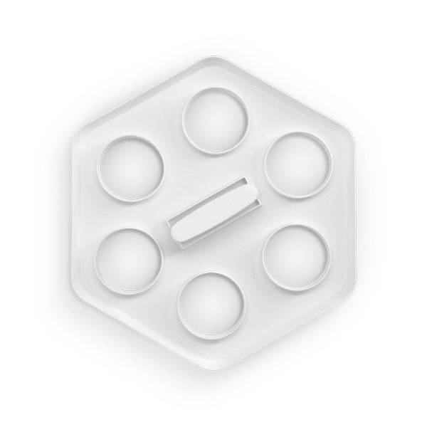 Plateau porte-gobelets personnalisable – Support pratique pour 6 gobelets, marquage logo, BCM Goodies