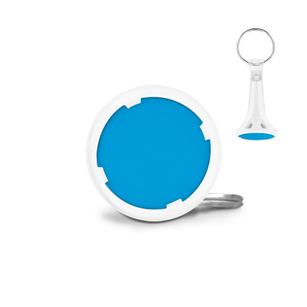 Porte-clés porte-jeton personnalisable avec jeton – Marquage logo pour communication d’entreprise