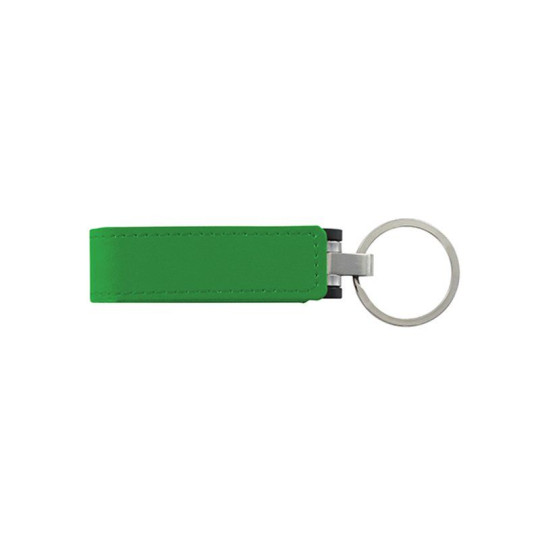 CLE USB SIMILI CUIR/METAL 4Go Personnalisable | BCM Goodies