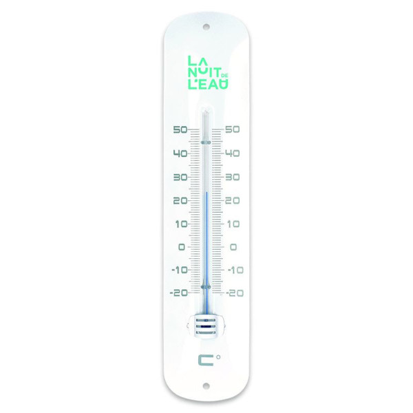 THERMOMETRE METAL LAQUE 30CM Personnalisable | BCM Goodies
