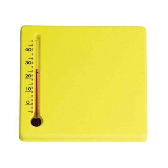 Thermomètre carré personnalisable avec écran LCD – Mesure de température pour bureau et déplacement – Goodies entreprise BCM