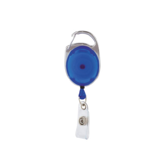 Porte-badge extensible personnalisé avec enrouleur et clip ceinture – Identification professionnelle et visibilité lors d’événem