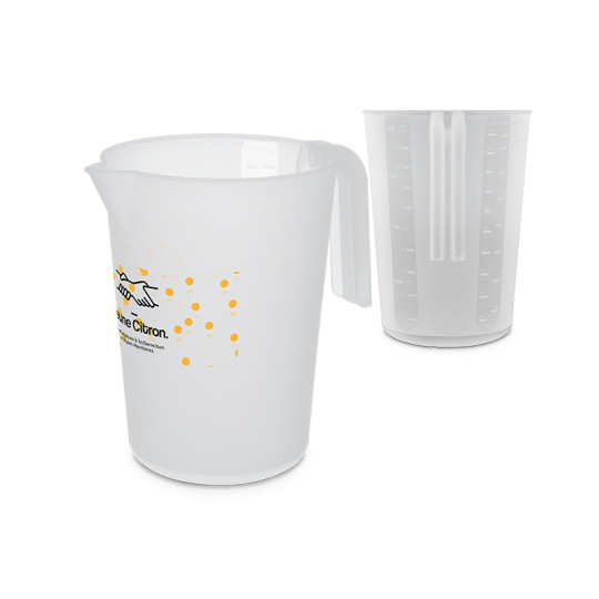 PICHET, POT, EN POLYPROPYLENE (PP) 110 cl RAS BORD
