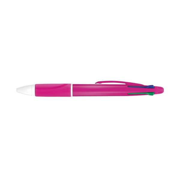 Stylo bille 4 couleurs personnalisable – Communication d’entreprise et objets publicitaires