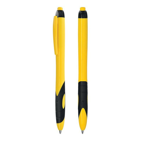 Stylo bille plastique écriture noire personnalisable – Goodies publicitaires BCM