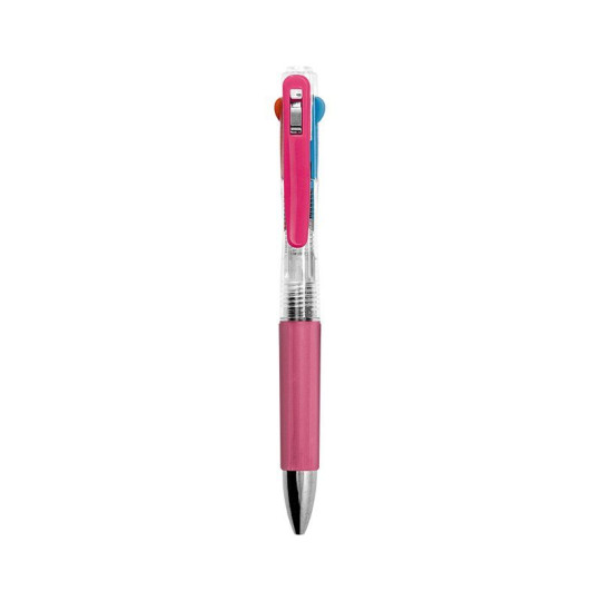 Stylo bille 3 couleurs personnalisable – Goodies d’entreprise pratiques chez BCM Goodies