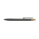 Stylo bille bleu en aluminium recyclé personnalisé – Marquage laser pour communication responsable