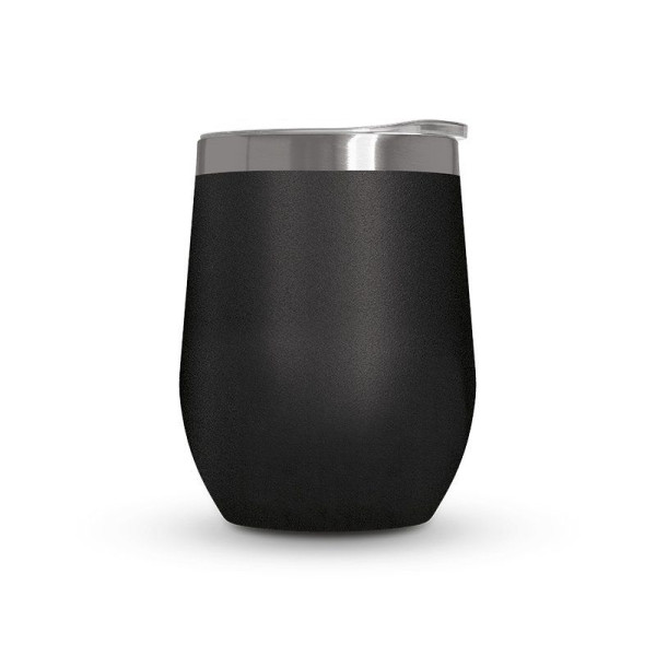 Mug isotherme personnalisé en inox recyclé 38cl avec couvercle – Objet publicitaire durable BCM Goodies