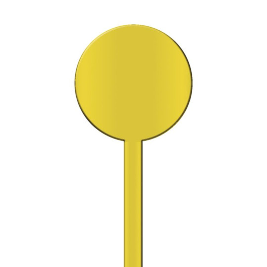 Agitateur mélangeur à cocktail rond personnalisable 190 mm – Marquage 1 couleur ou quadri – Fabrication française – Objet public