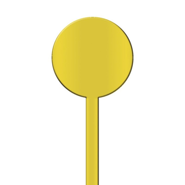 Agitateur mélangeur à cocktail rond personnalisable 190 mm – Marquage 1 couleur ou quadri – Fabrication française – Objet public