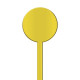 Agitateur mélangeur à cocktail rond personnalisable 190 mm – Marquage 1 couleur ou quadri – Fabrication française – Objet public