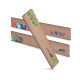 Règle sur-mesure en MDF personnalisée 30 cm – Fabrication française – Marquage quadri pour communication d’entreprise
