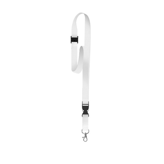 Cordon tour de cou anti-étranglement personnalisable en sublimation quadri recto verso – Identification professionnelle pour évé