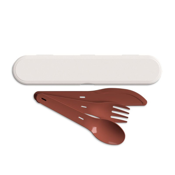 Set de trois couverts personnalisable pour entreprises – Kit pratique et robuste fabriqué en France | BCM Goodies