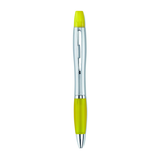 Stylo bille et surligneur 2 en 1 RIO DUO pour professionnels - BCM Goodies
