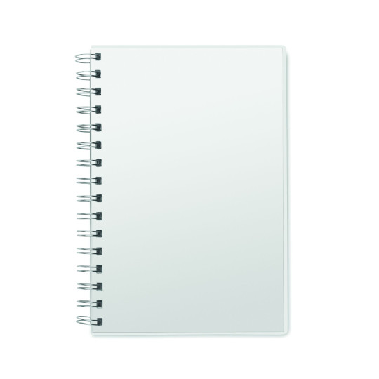 Carnet A5 à spirales en RPET Anotate - Carnet écologique et pratique pour la prise de notes et l'écriture - Personnalisable