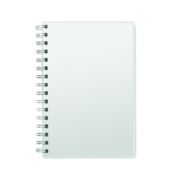 Carnet A5 à spirales en RPET Anotate - Carnet écologique et pratique pour la prise de notes et l'écriture - Personnalisable