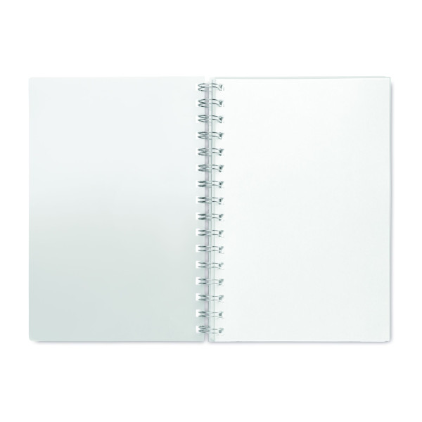 Carnet A5 à spirales en RPET Anotate - Carnet écologique et pratique pour la prise de notes et l'écriture - Personnalisable