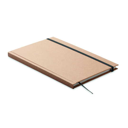 Carnet A5 en papier recyclé MUSA - Cahier écologique pour entreprises