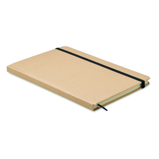 Carnet A5 en carton recyclé EVERWRITE - Carnet écologique et pratique - BCM Goodies