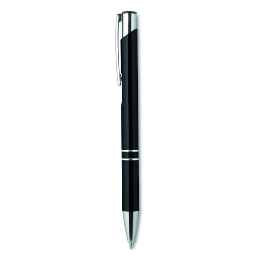 Stylo bouton poussoir BERN - Stylo bille en aluminium de haute qualité