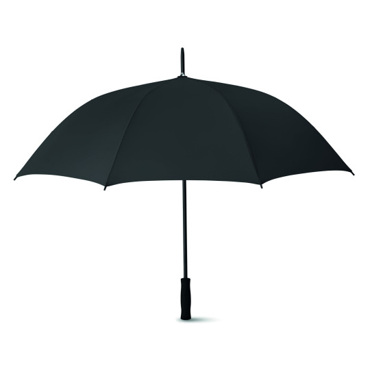Parapluie 68 cm SWANSEA - Parapluie automatique noir avec poignée en EVA - Idéal pour rester au sec lors des journées pluvieuses