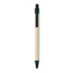 Stylo en carton de lait recyclé MITO PEN - Stylo à bille écologique en carton de lait et papier recyclé, encre bleue de qualité,