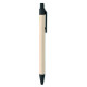 Stylo en carton de lait recyclé MITO PEN - Stylo à bille écologique en carton de lait et papier recyclé, encre bleue de qualité,