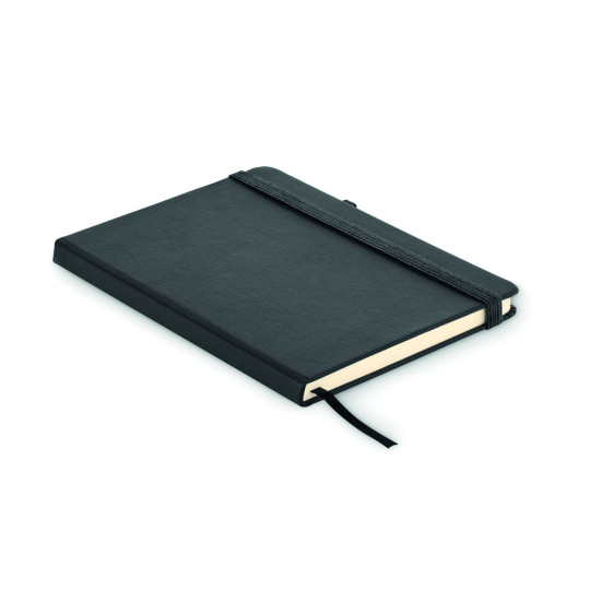 Carnet A5 ligné en PU recyclé ARPU - Carnet écolo pour écriture et dessin | BCM Goodies