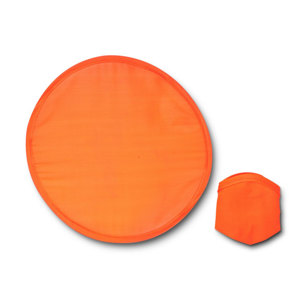 Frisbee nylon pliable ATRAPA - Frisbee en nylon de haute qualité - Pochette de transport incluse - Résistant et facile à transpo