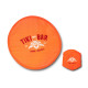Frisbee nylon pliable ATRAPA - Frisbee en nylon de haute qualité - Pochette de transport incluse - Résistant et facile à transpo