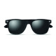Lunettes de soleil bambou RHODOS avec étui assorti en bambou - Protection UV400 - Style moderne - Idéal pour les activités en ex