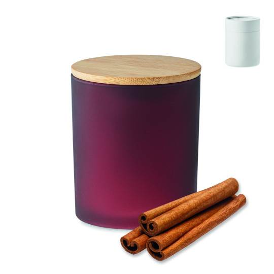 Bougie en cire végétale 280 gr KEOPS LARGE - Bougie parfumée durable en cire végétale naturelle