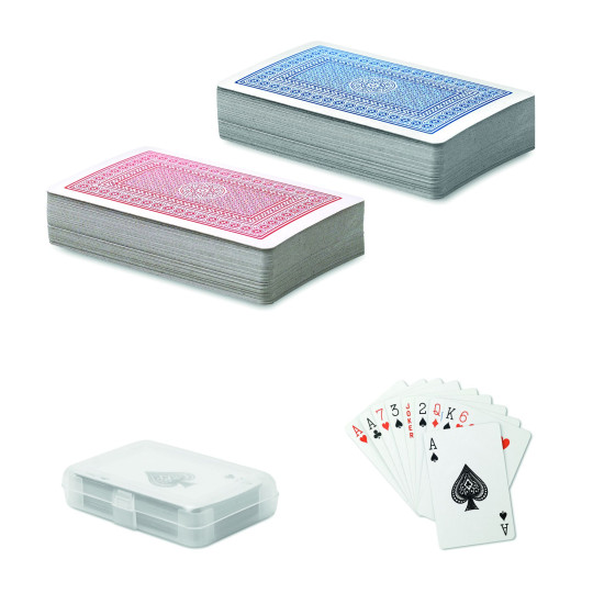 Cartes à jouer ARUBA - Jeu de 54 cartes classiques pour divertir en famille ou entre amis