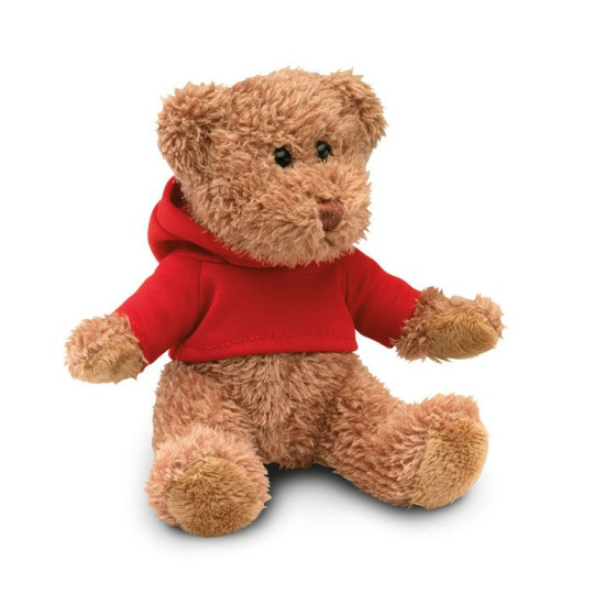 Ours en peluche avec t-shirt JOHNNY - Compagnon doux et câlin pour enfants et adultes