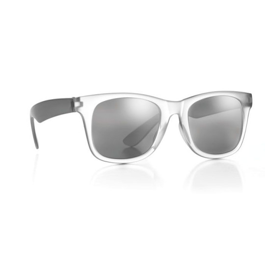 Lunettes de soleil miroir AMERICA TOUCH - Protection UV400, personnalisation avec logo - BCM Goodies