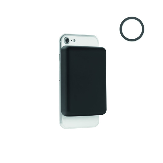 Chargeur sans fil magnétique DOUBLETIC en bambou pour iPhone® 12 et modèles ultérieurs - Recharge rapide 15W