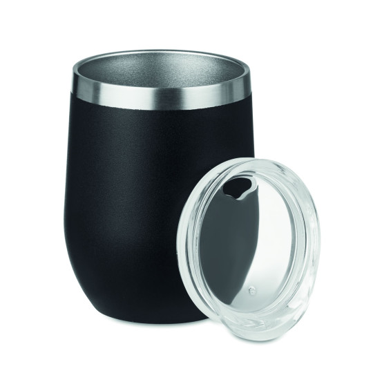 Verre double paroi 300ml CHIN CHIN en acier inoxydable - BCM Goodies