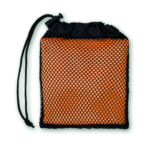 Serviette de sport TUKO absorbante avec pochette filet - Idéale pour les sportifs - Personnalisable