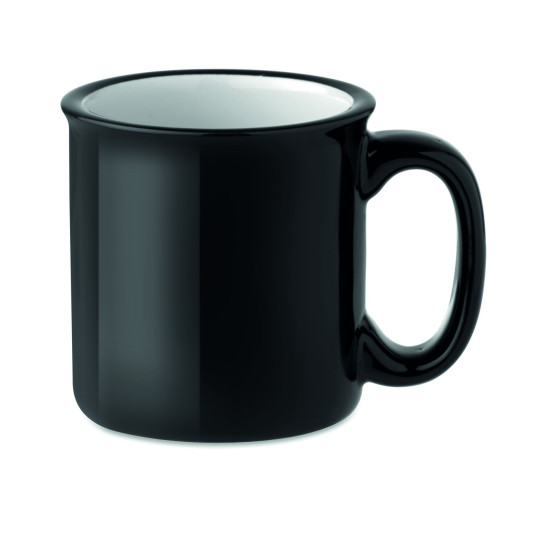 Mug vintage céramique 240 ml TWEENIES - Objet publicitaire rétro pour entreprise