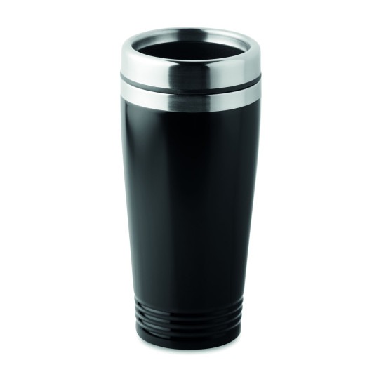 Tasse de voyage double paroi RODEO COLOUR - 400 ml - Acier inoxydable - Design moderne - Couleurs variées - Idéal pour cadeaux d