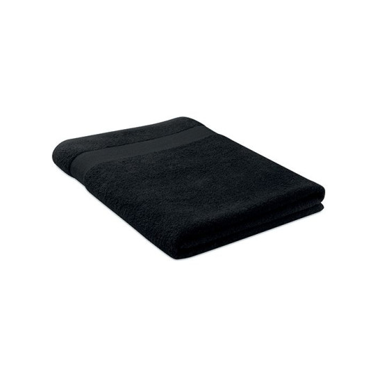 Serviette coton bio 180x100 MERRY - Serviette de bain en coton biologique 100% naturel - Durable et écologique - Idéale pour la 