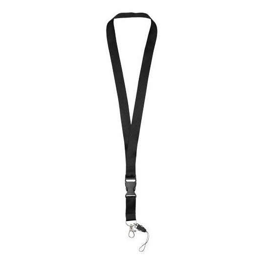 Tour de cou avec boucle amovible, porte-téléphone Sagan - Accessoire multifonctions personnalisable | BCM Goodies