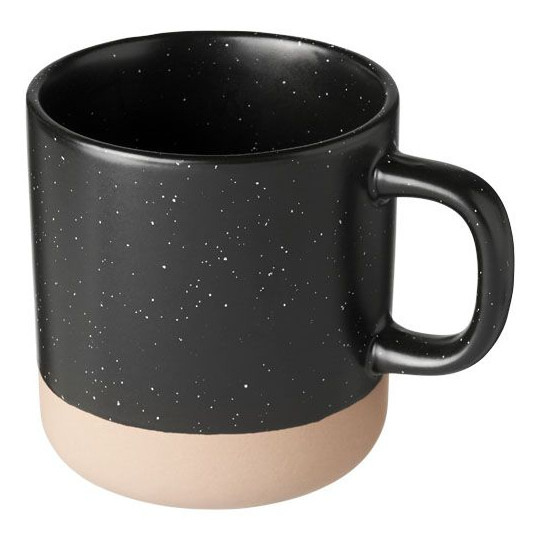Mug en céramique 360ml Pascal - Idéal pour les boissons chaudes - Motif feu de camp - Lavable au lave-vaisselle - Boîte cadeau i