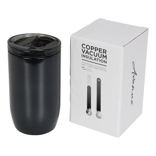 Gobelet 380 ml Lagom avec isolation vide et couche de cuivre - Idéal pour les voyageurs et les amateurs de boissons chaudes | BC