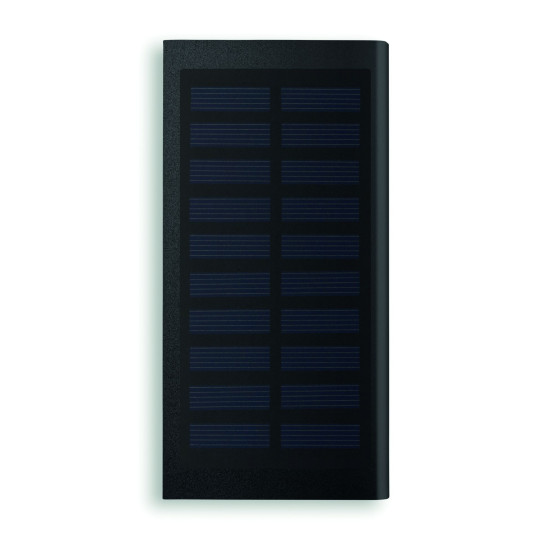Chargeur externe solaire 8000mAh en aluminium pour smartphones - BCM Goodies